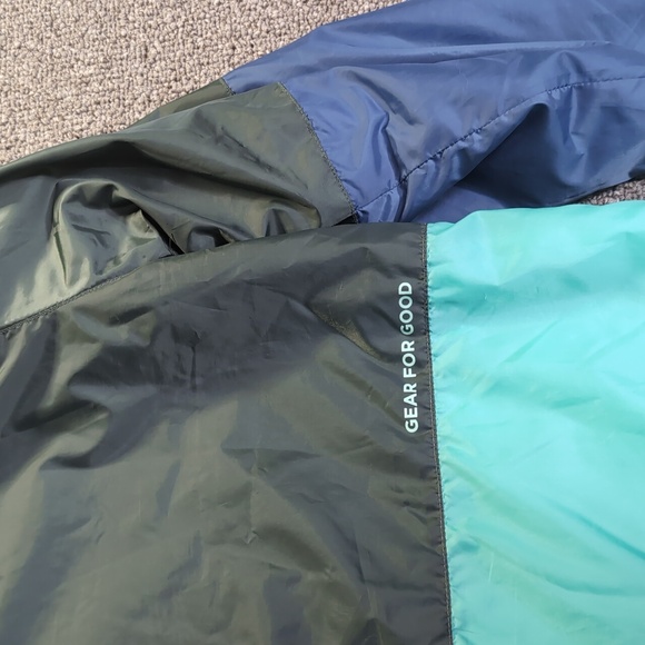 Cotopaxi Teca Calido Hooded Puffer Reversible Jacket Medium in Green/Teal/Aqua - Picture 10 of 16